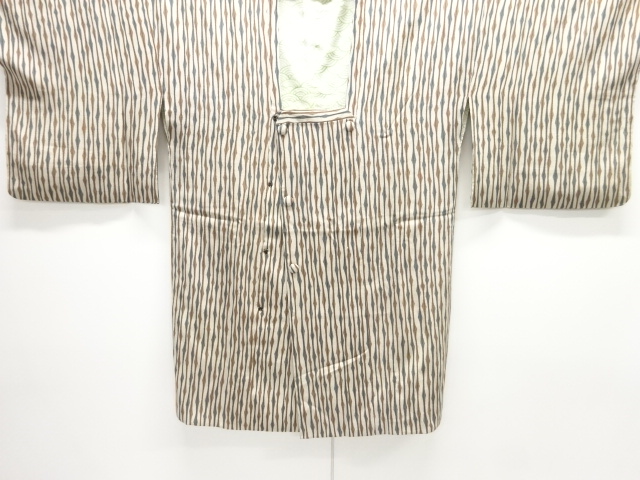 JAPANESE KIMONO / MICHIYUKI COAT / WOVEN STRIPE 